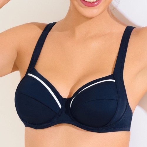 Maillots de bain Lisca Uvita bleu soutien-gorge bikini corbeille