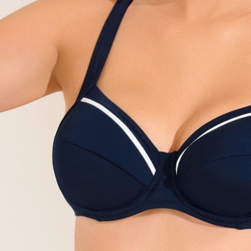 Maillots de bain Lisca Uvita bleu soutien-gorge bikini corbeille