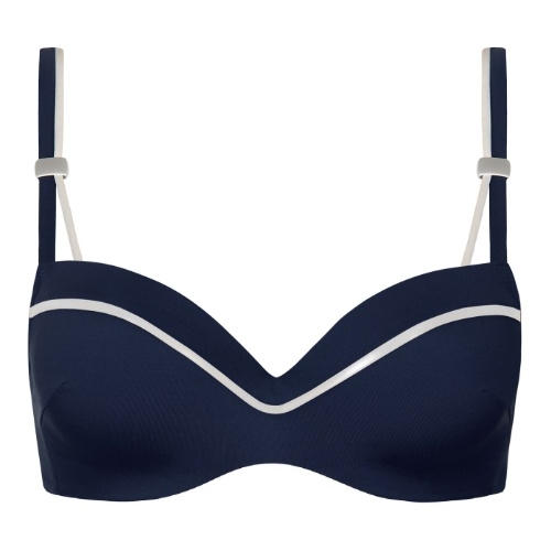 Maillots de bain Lisca Uvita bleu haut de bikini préformé