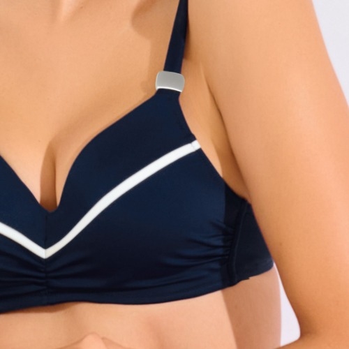 Maillots de bain Lisca Uvita bleu haut de bikini préformé