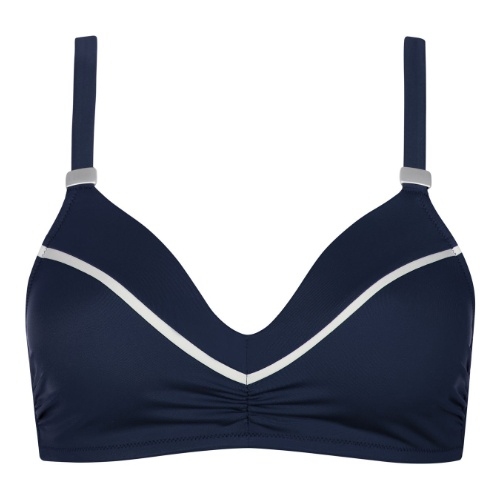 Maillots de bain Lisca Uvita bleu haut de bikini préformé