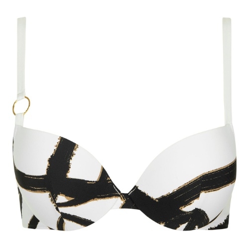 Maillots de bain Lisca Honolulu blanc bikinitop push up