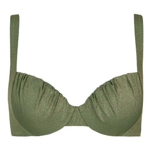 Maillots de bain Lisca Imperia vert olive soutien-gorge bikini corbeille