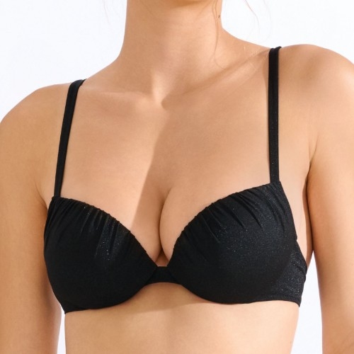Maillots de bain Lisca Imperia noir bikinitop push up