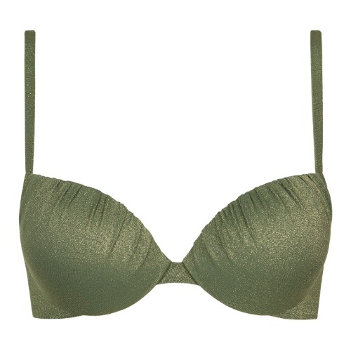 Maillots de bain Lisca Imperia vert olive bikinitop push up