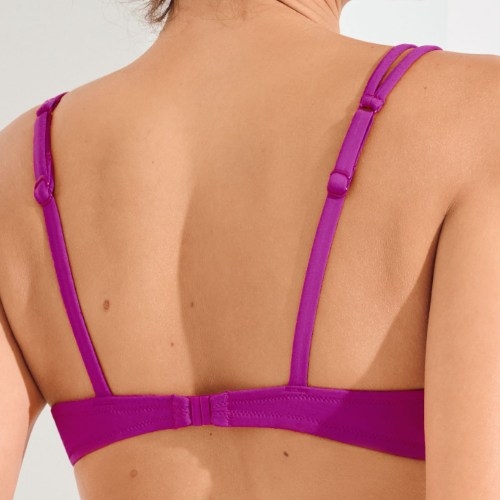Maillots de bain Lisca Sorrento fuchsia haut de bikini préformé