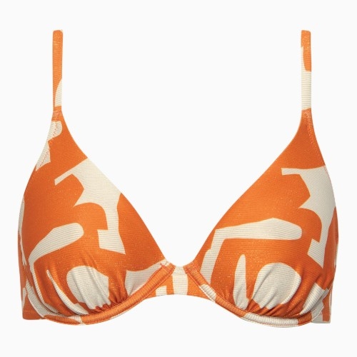 Maillots de bain Lisca Aswan orange soutien-gorge bikini corbeille