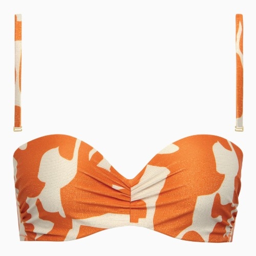 Maillots de bain Lisca Aswan orange soutien-gorge bikini corbeille