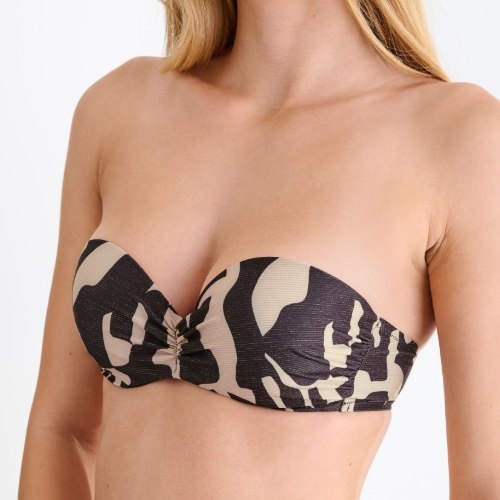 Maillots de bain Lisca Aswan noir soutien-gorge bikini corbeille