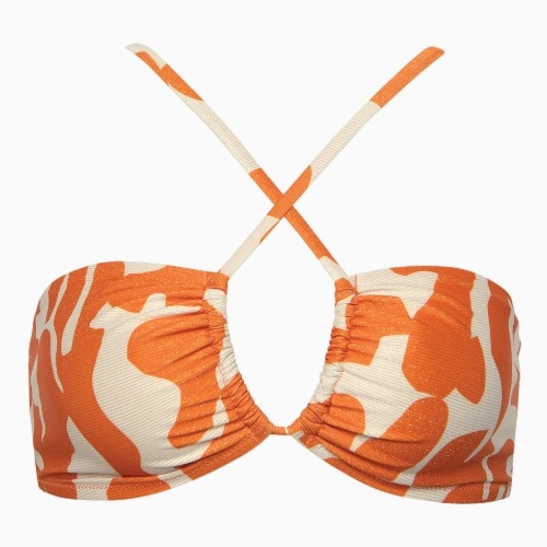 Maillots de bain Lisca Aswan orange soutien-gorge bikini corbeille