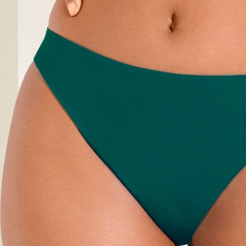 Maillots de bain Lisca Palma vert slip de bikini