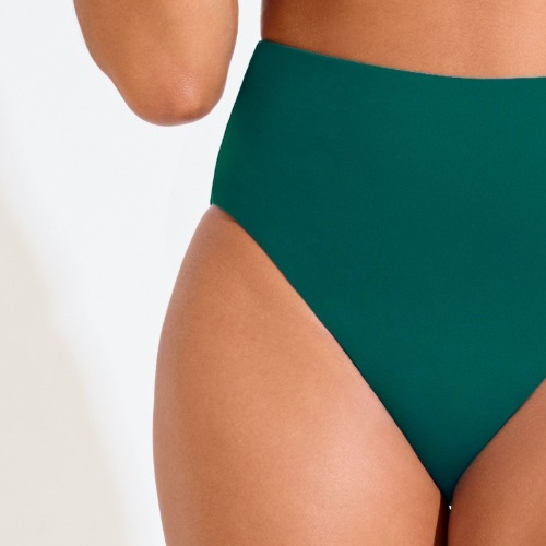 Maillots de bain Lisca Palma vert slip de bikini