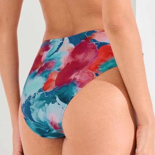 Maillots de bain Lisca Roma bleu marine slip de bikini