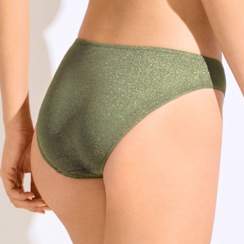 Maillots de bain Lisca Imperia vert olive slip de bikini