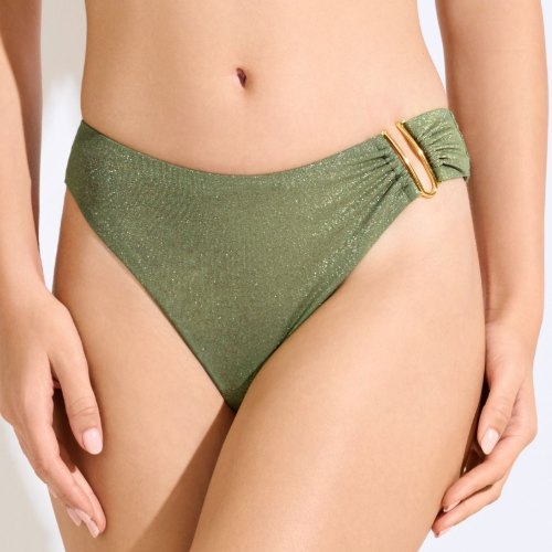 Maillots de bain Lisca Imperia vert olive slip de bikini