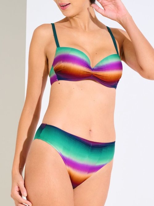 Maillots de bain Lisca Osaka vert slip de bikini
