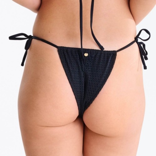 Maillots de bain Lisca Calvi noir slip de bikini