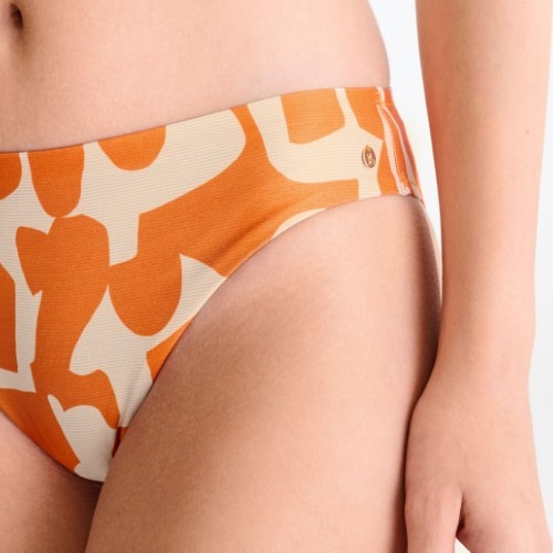 Maillots de bain Lisca Aswan orange slip de bikini