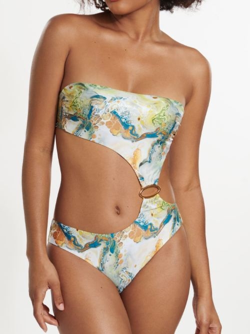 Maillots de bain Lisca Indonesia vert olive maillot de bain