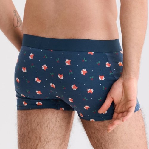 Lisca Heren Merry bleu marine boxer