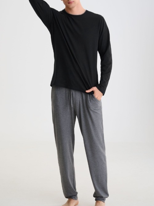 Lisca Heren Titan noir/gris pyjama