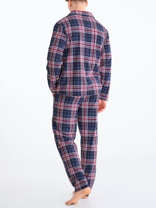 Lisca Heren Cosy Nights winter plaid chemise de nuit