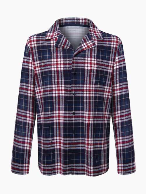 Lisca Heren Cosy Nights winter plaid chemise de nuit