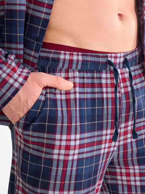 Lisca Heren Cosy Nights winter plaid pantalon de pyjama