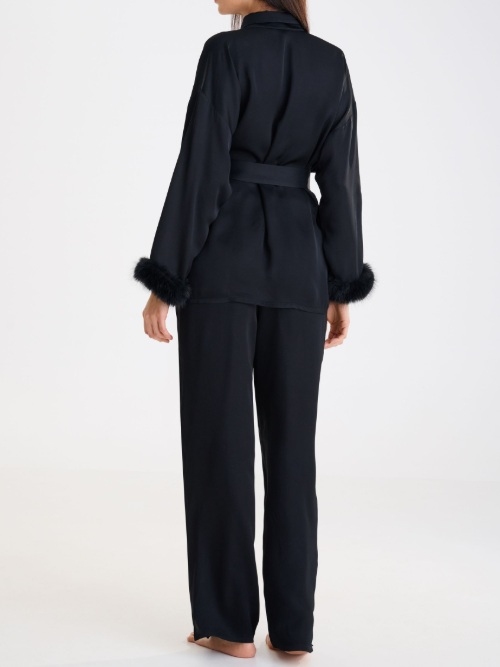 Lisca Nachtmode Passion noir pyjama