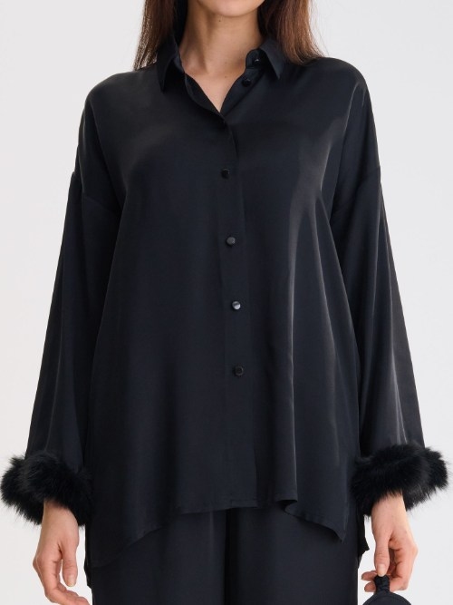 Lisca Nachtmode Passion noir pyjama