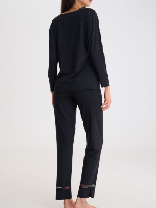 Lisca Nachtmode Adventure noir pyjama
