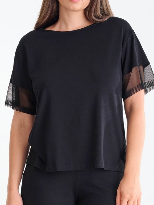 Lisca Nachtmode Sia noir pyjama