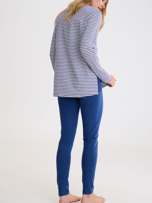 Lisca Nachtmode Infinity bleu pyjama