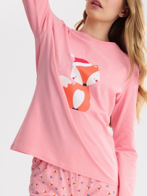 Lisca Nachtmode Foxy rose pyjama