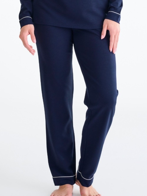 Lisca Nachtmode Tara bleu marine pyjama