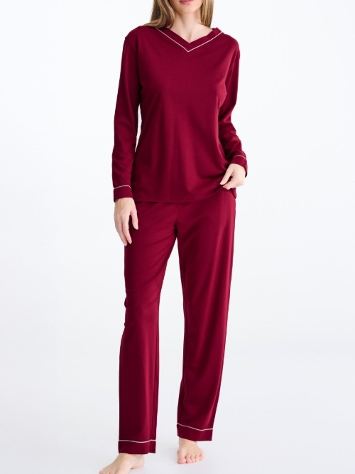 Lisca Nachtmode Tara rouge pyjama