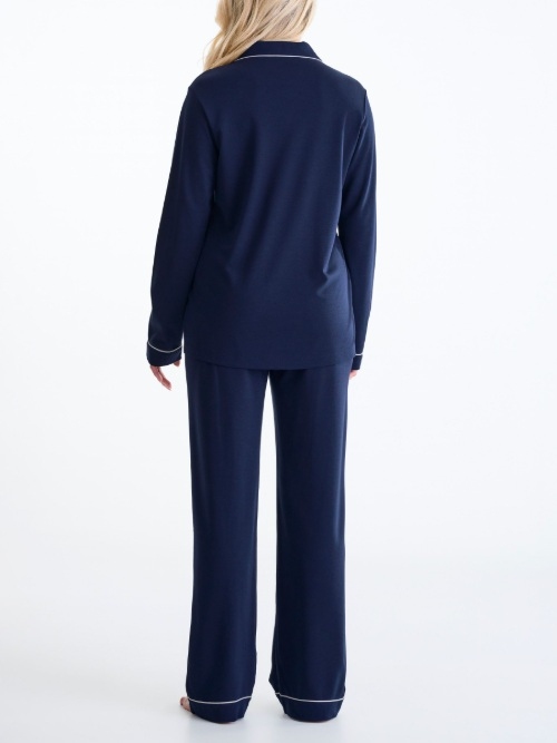 Lisca Nachtmode Tara bleu marine pyjama