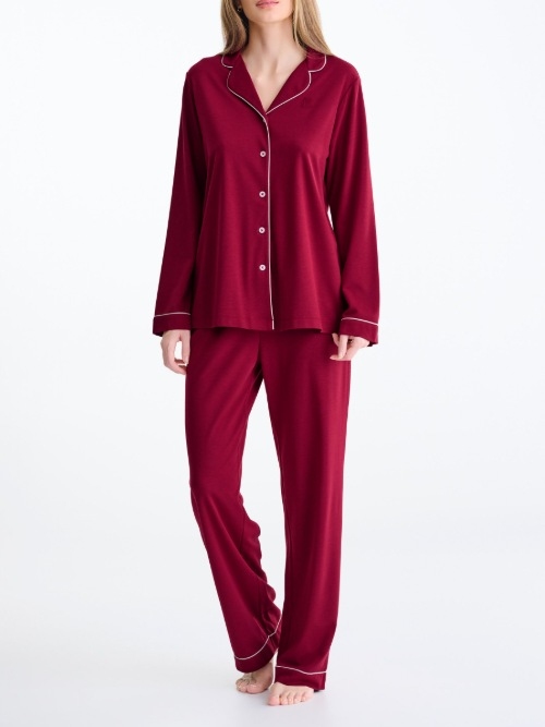 Lisca Nachtmode Tara rouge pyjama
