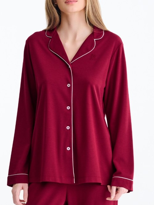 Lisca Nachtmode Tara rouge pyjama