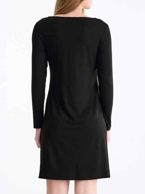 Lisca Nachtmode Tania noir chemise de nuit