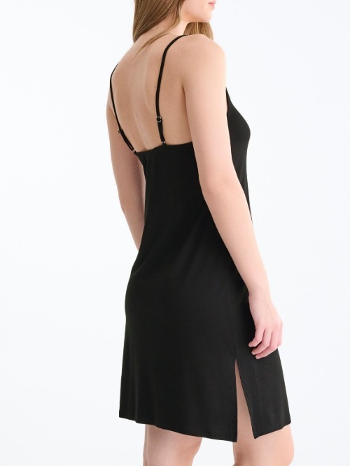 Lisca Nachtmode Tania noir chemise de nuit