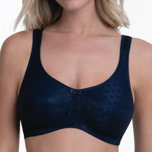 Anita Airita bleu marine soutien-gorge sans forme
