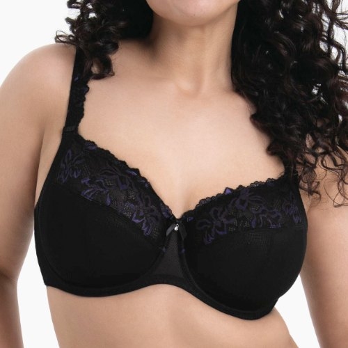 Rosa Faia Suzette noir soutien-gorge rembourré