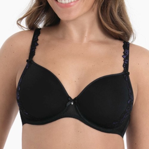 Rosa Faia Suzette noir soutien-gorge rembourré