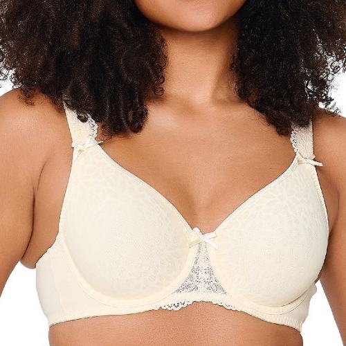 LingaDore Quotidien Uni Fit Plus Bra ivoire soutien-gorge sans forme