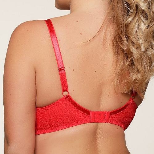 LingaDore Quotidien Triangel rouge soutien-gorge rembourré