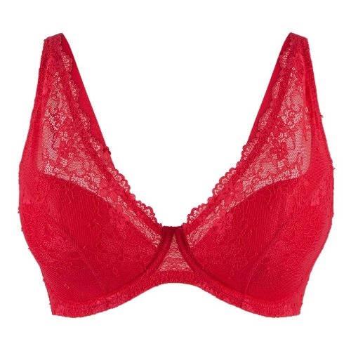LingaDore Quotidien Triangel rouge soutien-gorge rembourré