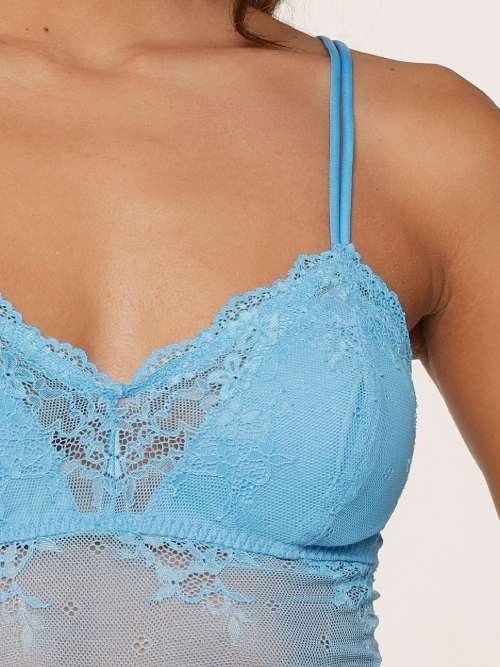 LingaDore Quotidien Basic blue soutien-gorge sans armatures en dentelle