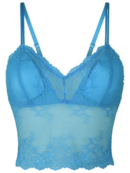 LingaDore Quotidien Basic blue soutien-gorge sans armatures en dentelle