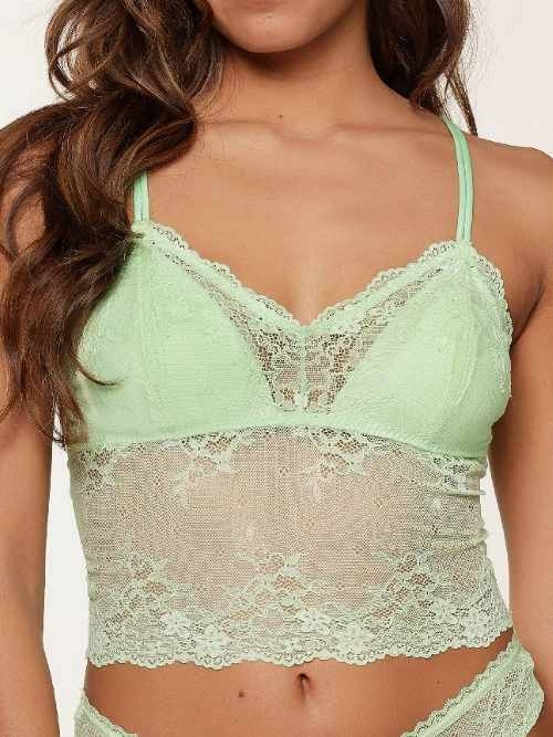 LingaDore Quotidien Basic green soutien-gorge sans armatures en dentelle